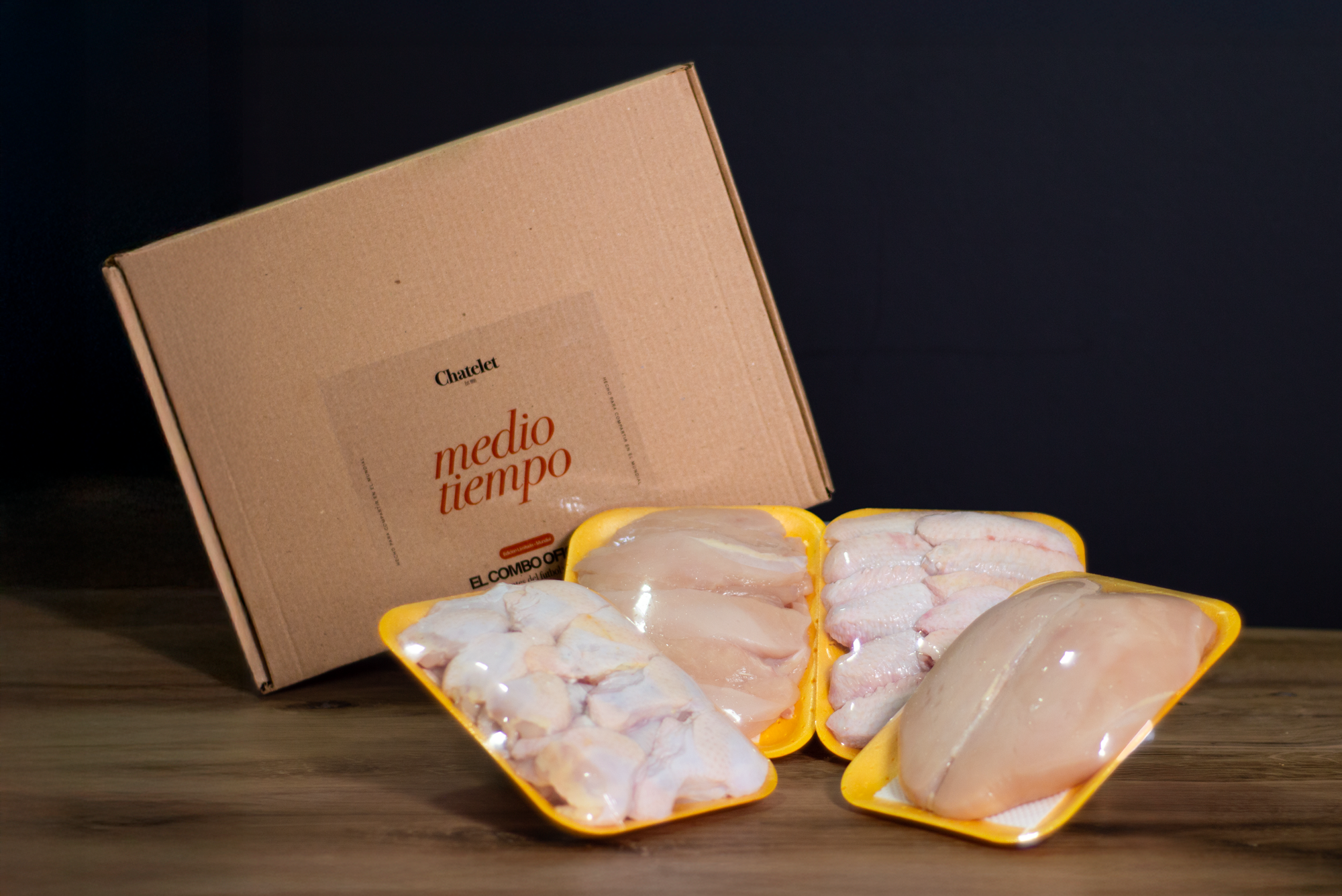 Medio Tiempo Combo de Pollo Fresco